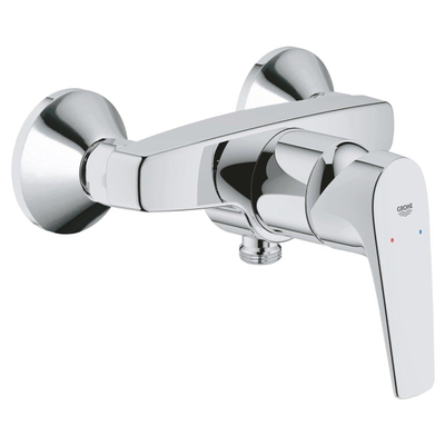 Grohe Start Flow Douchekraan - zonder omstel - met koppelingen - chroom