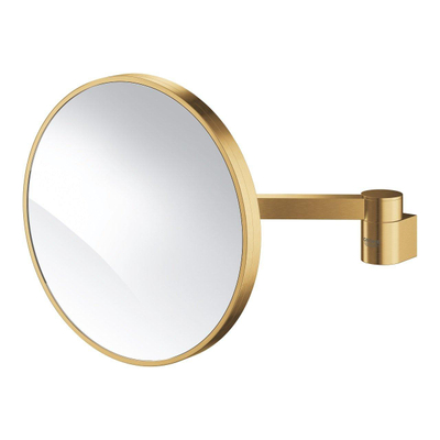 GROHE Selection make-upspiegel – rond Ø20 cm – 7x vergrotend – Cool sunrise geborsteld