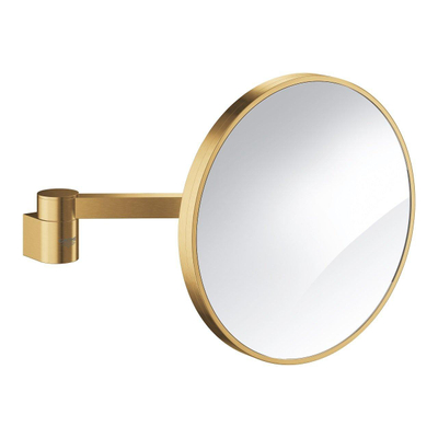 GROHE Selection make-upspiegel – rond Ø20 cm – 7x vergrotend – Cool sunrise geborsteld