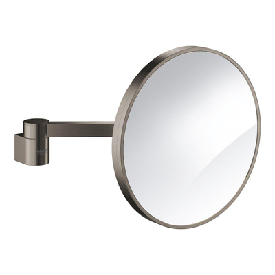Grohe Selection Scheerspiegel - 7x vergrotend - brushed hard graphite (antraciet)