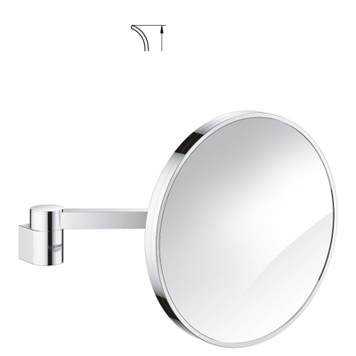 GROHE selection Miroir grossissant x7 Chrome
