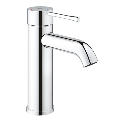 GROHE Essence Robinet de lavabo sur plage - saillie 11,6 cm - taille S - vidage push-open - chrome