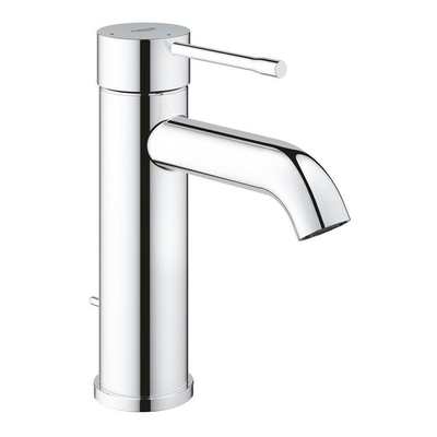 GROHE Essence Mitigeur de lavabo à poser - bec 11,6 cm - taille S - tirette de vidage - chrome