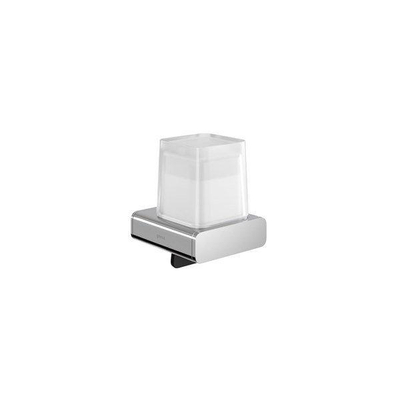 Geesa Shift Distributeur de savon 200 ml Chrome avec verre satiné