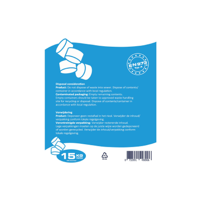 TopZout regeneratietabletten (zout) voor waterontharder - 15 kg