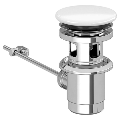 Villeroy & Boch Toebehoren Afsluitbare afvoerplug - 138x255x75mm - White Alpine (glans wit)