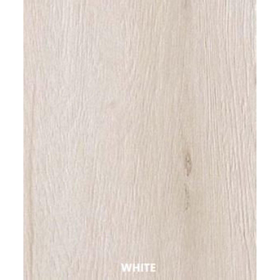 Terravito Fissaro carrelage mur et sol - 22.2x89.5cm - 8mm - rectifié - effet bois - blanc