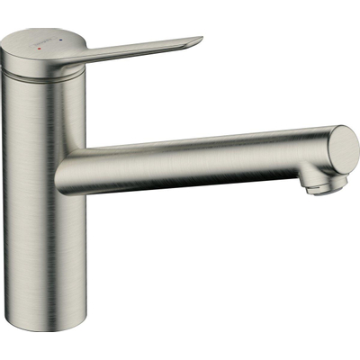 Hansgrohe Zesis Mitigeur de cuisine monocommande 150 1jet aspect inox