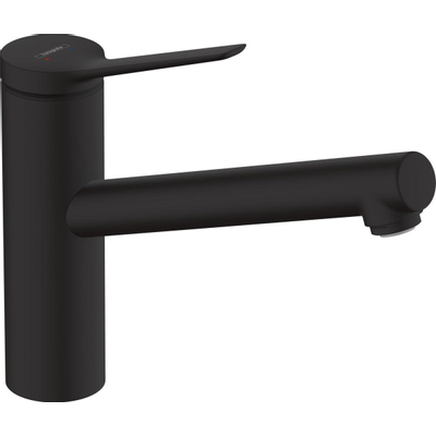 Hansgrohe Zesis Mitigeur de cuisine monocommande 150 1jet noir mat