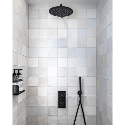 vtwonen Solid Bras de douche mural 30cm Charcoal