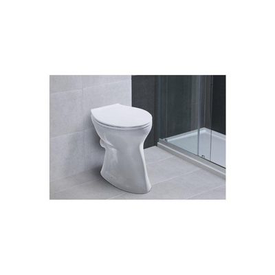 Jika Dino WC suspendu PK chasse horizontale blanc