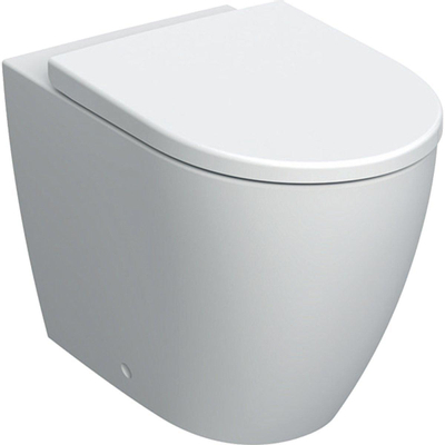 Geberit iCon WC sur pied - 41cm - EV - sans bride - abattant softclose et quickrelease - Blanc mat