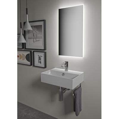 Royal plaza Cadens lavabo 60x46,5cm 1 trou de robinet avec trop-plein blanc