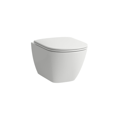 Laufen Lua Advanced hangtoilet – compact – spoelrandloos – 36 x 52 cm – glans wit LCC