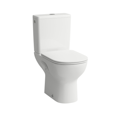 Laufen lua toilette duoblock 36x65x42cm à chasse profonde sans rebord pk sans céramique anti-calcaire pergamon