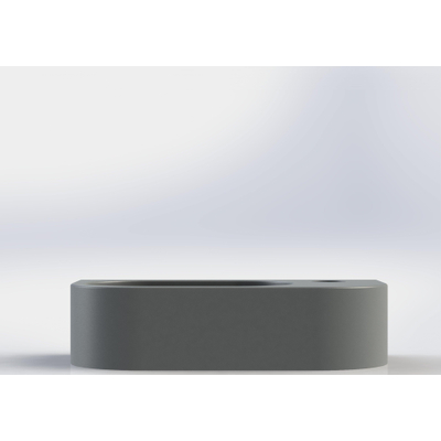 Royal plaza Person fontein 40x20cm 1 kraangat R z/overl. mat beton