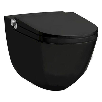 Laufen Cleanet Riva douche-wc – geurafzuiging & 7 standen – mat zwart
