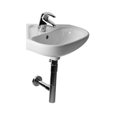 Jika Euroline lave-mains d'angle 44.5x42.5cm blanc