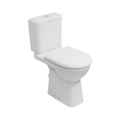 Jika Euroline Partie de cuvette pour combinaison de WC H48xL36xP67cm Chasse profonde Céramique Blanc