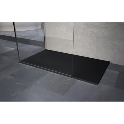 Novellini Novosolid Douchebak 100x80x3.5cm 90cm rechthoek