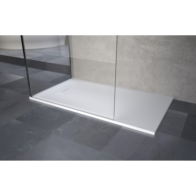 Novellini Novosolid Douchebak 120x90x3.5cm 90cm rechthoek Wit