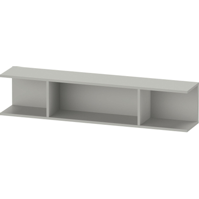 Duravit Ketho.2 Wandrek - 80x17x15cm - mat betongrijs (grijs)