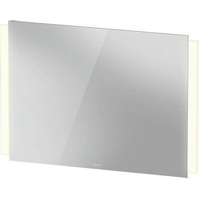Duravit Ketho 2 spiegel met led verlichting verticaal 100x70cm met sensorschakelaar rechtsonder wit mat