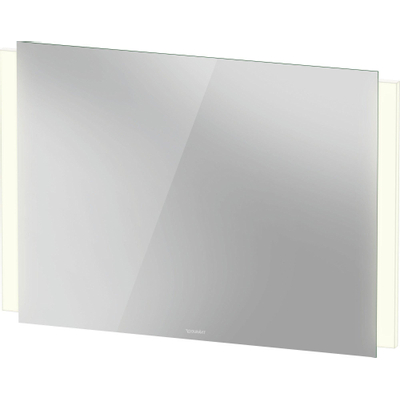 Duravit Ketho.2 Spiegel - met led verlichting verticaal - 100x70cm - met sensorschakelaar rechtsonder - mat wit