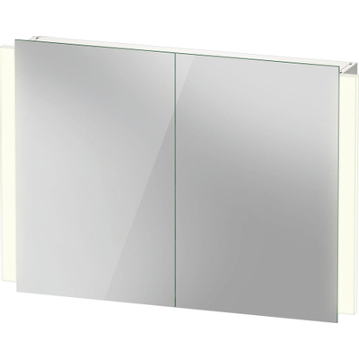 DuravitKetho 2spiegelkast met 2 deuren met led verlichting100x70x15.7cmmet sensorschakelaarwit