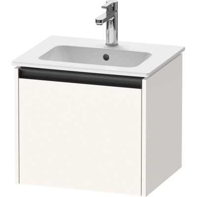 Duravit Ketho.2 meuble sous-lavabo 51x42x44cm adapté pour 1 vasque panneau de particules blanc Mat