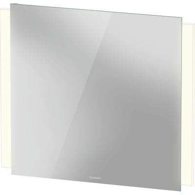 Duravit Ketho.2 Spiegel - met led verlichting verticaal - 80x70cm - met sensorschakelaar rechtsonder - mat wit