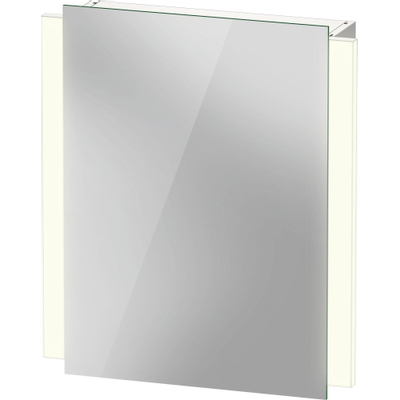 Duravit Ketho.2 Spiegelkast - met 1 deur - met led verlichting en wastafelverlichting - 60x70x15.7cm links - met sensorschakelaar - wit