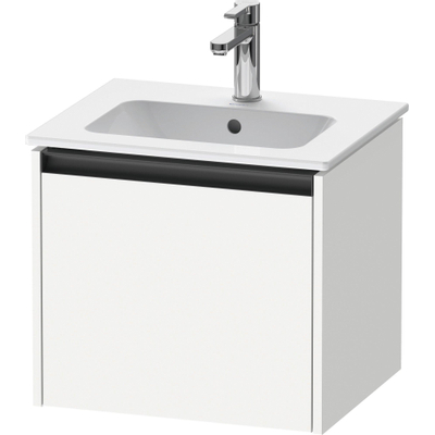 Duravit Ketho.2 Wastafelonderkast - 51x42x44cm geschikt - voor 1 waskom - spaanplaat - wit mat