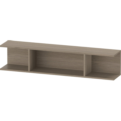 Duravit Ketho.2 Wandrek - 80x17x15cm - eiken terra mat