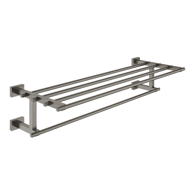 GROHE Essentials Cube Porte-serviettes multiple - 60cm - brushed hard graphite