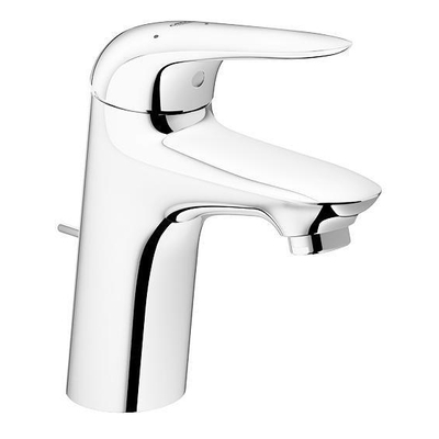 Grohe Eurostyle New Waterbesparende Wastafelkraan - M-Size - ES energiebesparend - met waste - met gesloten greep - chroom
