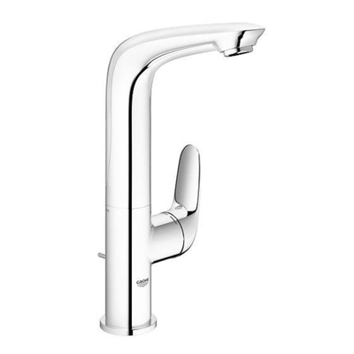 Grohe Eurostyle New Wastafelkraan - L-Size - met zijbediening - met waste - met gesloten greep - chroom