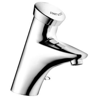 GROHE Eurodisc SE zelfsluitende wastafelkraan 1/2 met menging chroom