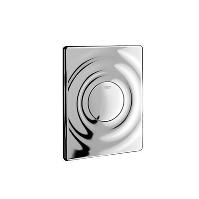 Grohe Surf Bedieningsplaat - enkelspoeling - horizontaal/verticaal - 156x197mm - wit