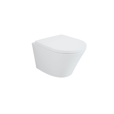 Royal Plaza Timothy Classic WC suspendu - 47cm racourci - avec abattant softclose - quickrelease - blanc