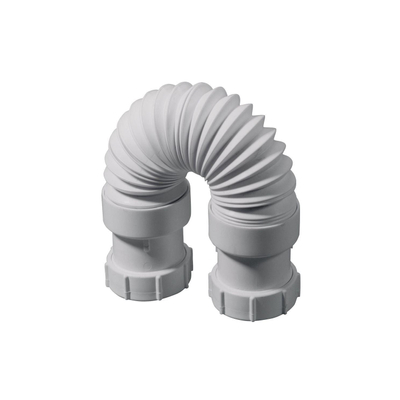 McAlpine Flexible tuyau d'évacuation (baignoire) 40x40mm - serrage/serrage - longueur max 50cm