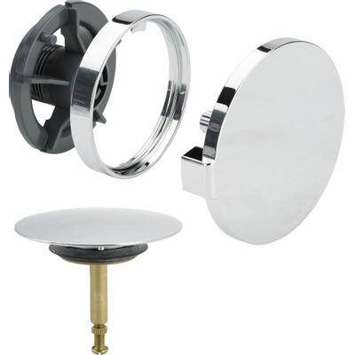 Viega Multiplex Multiplex Visign M5 partie apparente pour combinaison de vidage de baignoire chrome