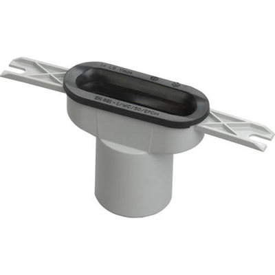 Viega Advantix caniveau de douche-évacuation verticale 80 X 50