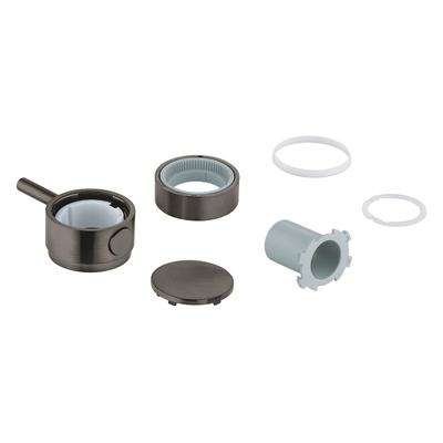 GROHE poignée de température - hard graphite brossé (anthracite)