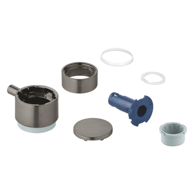 GROHE prise dur graphite brossé
