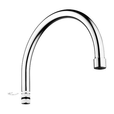 GROHE bec en C - chromé