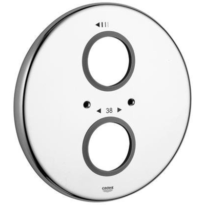 GROHE rosace - pour encastré Grohtherm 1000 - chromé