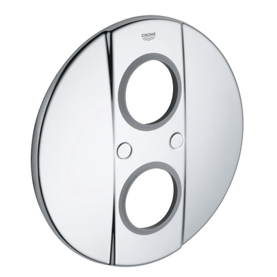 GROHE rosace - pour encastré Grohtherm 2000 baignoire - chromé