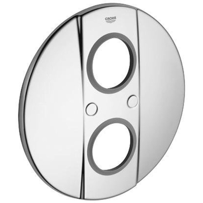 GROHE rosace - pour encastré Grohtherm 2000 baignoire - chromé