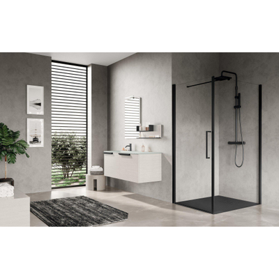 Novellini Young plus paroi latérale 85-87cm transparent matchroom